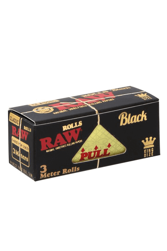 RAW Black King Size Rolls